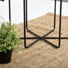 טען את התמונה לגלריה , שולחן קפה בצורת משושה מקרוב