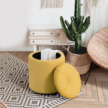 טען את התמונה לגלריה , הדום עגול בצבע חרדל