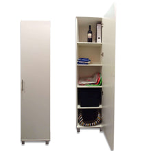 טען את התמונה לגלריה , ארון 5 מדפים רב תכליתי צבע לבן