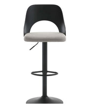 טען את התמונה לגלריה , כיסא בר בעל גב גבוה מפלסטיק קשיח ועמיד