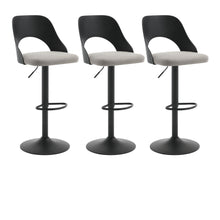 טען את התמונה לגלריה , כיסא בר בעל גב גבוה מפלסטיק קשיח ועמיד