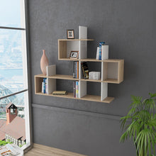 טען את התמונה לגלריה , מדף מעוצב בסגנון כוורת