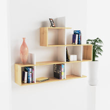 טען את התמונה לגלריה , מדף מעוצב בסגנון כוורת