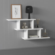 טען את התמונה לגלריה , מדף מעוצב בצבע לבן