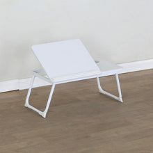 טען את התמונה לגלריה , שולחן נייד רב תכליתי לבן