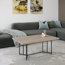 טען את התמונה לגלריה , שולחן סלון עם רגלי מתכת איכותיים במגוון צבעים