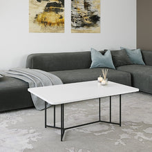 טען את התמונה לגלריה , שולחן סלון עם רגלי מתכת איכותיים במגוון צבעים