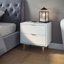 טען את התמונה לגלריה , שידות צד בצבע לבן