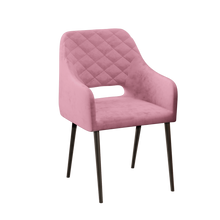 טען את התמונה לגלריה , כורסא עם ריפוד ורוד