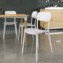 טען את התמונה לגלריה , ארבעה כיסאות מפלסטיק קשיח לפינת אוכל במגוון צבעים לבחירה