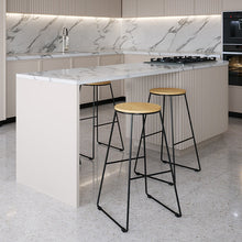 טען את התמונה לגלריה , כיסאות בר מודרנים ללא משענת