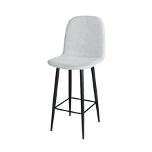 טען את התמונה לגלריה , 6 כיסאות בר מעוצב מקטיפה מודרני ואיכותי - במגוון צבעים לבחירה