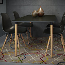 טען את התמונה לגלריה , פינת אוכל צבע שחור