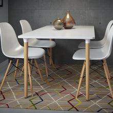 טען את התמונה לגלריה , פינת אוכל צבע לבן מט