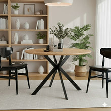 טען את התמונה לגלריה , שולחן פינת אוכל מודרני בצבע אלון