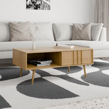 טען את התמונה לגלריה , שולחן סלון מעוצב בצבע אלון