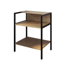 טען את התמונה לגלריה , שידת צד מודרנית בעלת 3 מדפים ובמגוון צבעים לבחירה