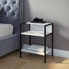 טען את התמונה לגלריה , שידת צד מודרנית בעלת 3 מדפים ובמגוון צבעים לבחירה