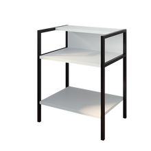 טען את התמונה לגלריה , שידת צד מודרנית בעלת 3 מדפים ובמגוון צבעים לבחירה