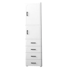 טען את התמונה לגלריה , ארון מזווה נייד המשלב 4 מגירות ושני תאי אחסון למטבח בגובה 150 ס"מ, לבית ולחדר השירות