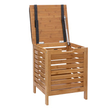 טען את התמונה לגלריה , הדום לרגליים המשלב אחסון עשוי במבוק חזק ועמיד