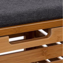 טען את התמונה לגלריה , הדום לרגליים המשלב אחסון עשוי במבוק חזק ועמיד