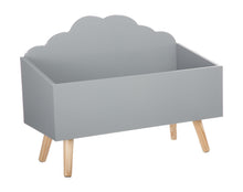 טען את התמונה לגלריה , ארגז אחסון לחדר ילדים בצורת ענן מושלם לאחסון צעצועים ב-2 צבעים לבחירה
