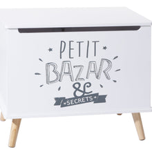 טען את התמונה לגלריה , ארגז אחסון לצעצועים כולל מכסה לחדר הילדים