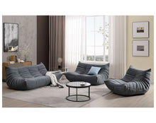 טען את התמונה לגלריה , מערכת ישיבה משולבת מסגרת עץ בגימור יוקרתי