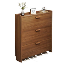 טען את התמונה לגלריה , ארונית נעליים לכניסת הבית נצמדת לקיר