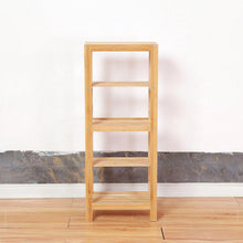 טען את התמונה לגלריה , יחידת מידוף רב שימושית 5 מדפים מבמבוק