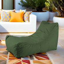 טען את התמונה לגלריה , ספת לאונג׳ר יוקרתית רכה ומכרבלת לחצר ולמרפסת בירוק זית