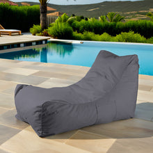 טען את התמונה לגלריה , ספת לאונג׳ר יוקרתית רכה ומכרבלת לחצר ולמרפסת באפור