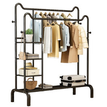 טען את התמונה לגלריה , מתלה בגדים בצבע שחור