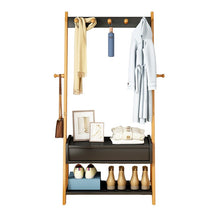 טען את התמונה לגלריה , יחידת אחסון ותלייה מבמבוק איכותי