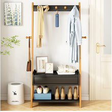 טען את התמונה לגלריה , יחידת אחסון ותלייה מבמבוק איכותי