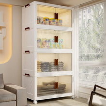 טען את התמונה לגלריה , ארון מזווה מודולארי נייד ומתקפל, משלב 4 תאי אחסון מתפרקים ליחידות עצמאיות, מבית Neat