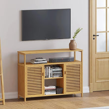 טען את התמונה לגלריה , יחידת אחסון מעוצבת לבית ולמטבח מבמבוק עם פתרונות אחסון