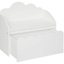 טען את התמונה לגלריה , ספסל אחסון לצעצועים עם תא אחסון