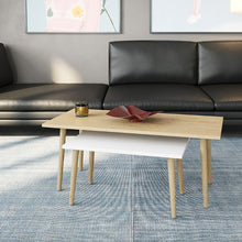 טען את התמונה לגלריה , זוג שולחנות מעוצבים לסלון במבחר צבעים לבחירה