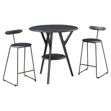 טען את התמונה לגלריה , כיסאות בר בצבע שחור