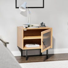 טען את התמונה לגלריה , זוג שידות בצבע אלון