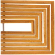 טען את התמונה לגלריה , תחתית לסירים מעוצבת מבמבוק