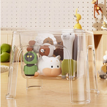 טען את התמונה לגלריה , שרפרף שקוף לאחסון