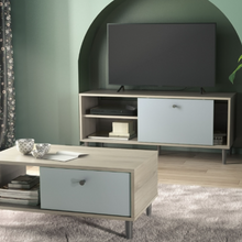 טען את התמונה לגלריה , סט מזנון ושולחן לסלון 1+1 במחיר משתלם במיוחד