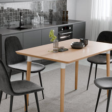 טען את התמונה לגלריה , שולחן פינת אוכל בצבע עץ