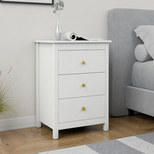 טען את התמונה לגלריה , שידת שלוש מגירות יוקרתית לילה