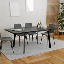 טען את התמונה לגלריה , שולחן פינת אוכל נפתח בשחור