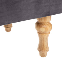 טען את התמונה לגלריה , הדום ישיבה ואחסון מעוצב - רגלי עץ