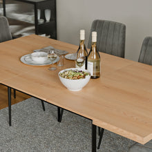 טען את התמונה לגלריה , שולחן פינת אוכל נפתח אלון מקרוב